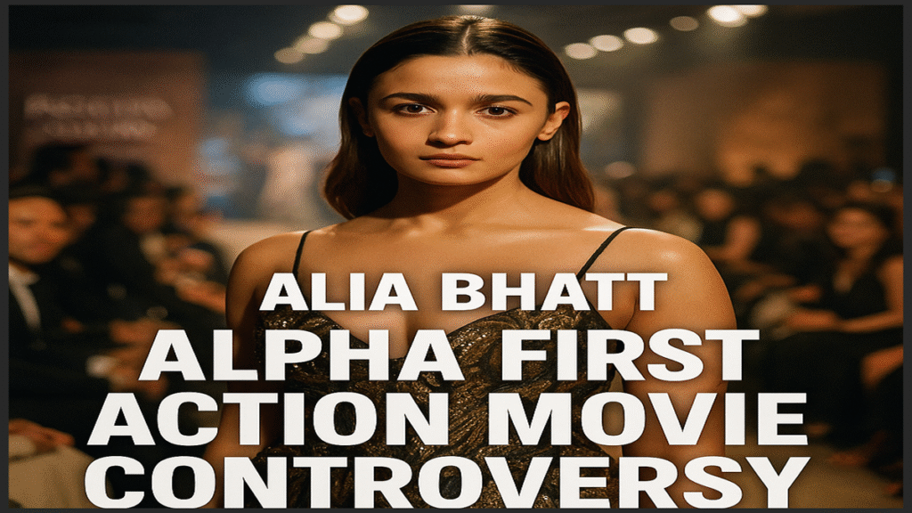 Alia Bhatt Alpha First Action Movie Controversy