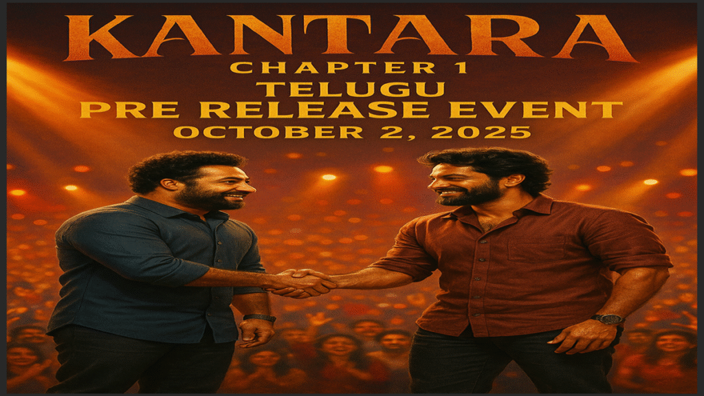 Kantara Chapter 1 Telugu pre release event Jr NTR